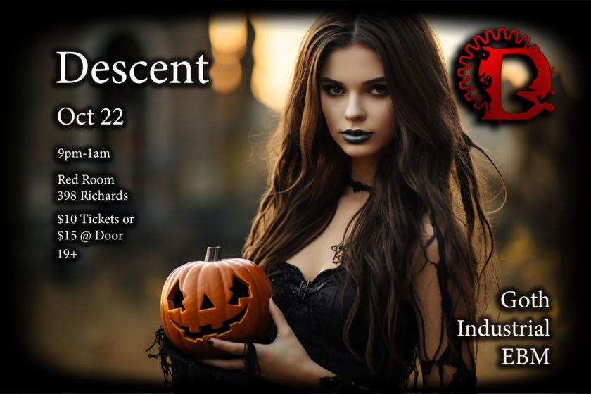 Descent Halloween event October 22, 2023 at Red Room Vancouver