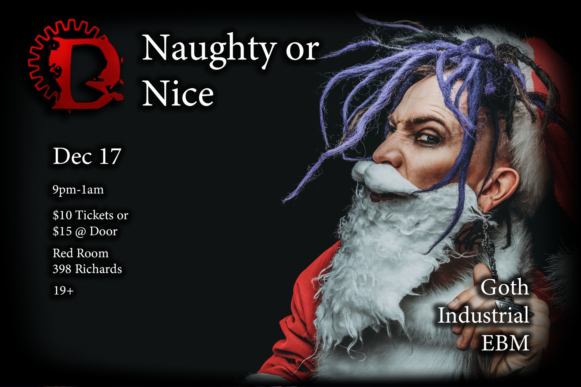 Descent Naughty or Nice December 17, 2023 at Red Room Vancouver