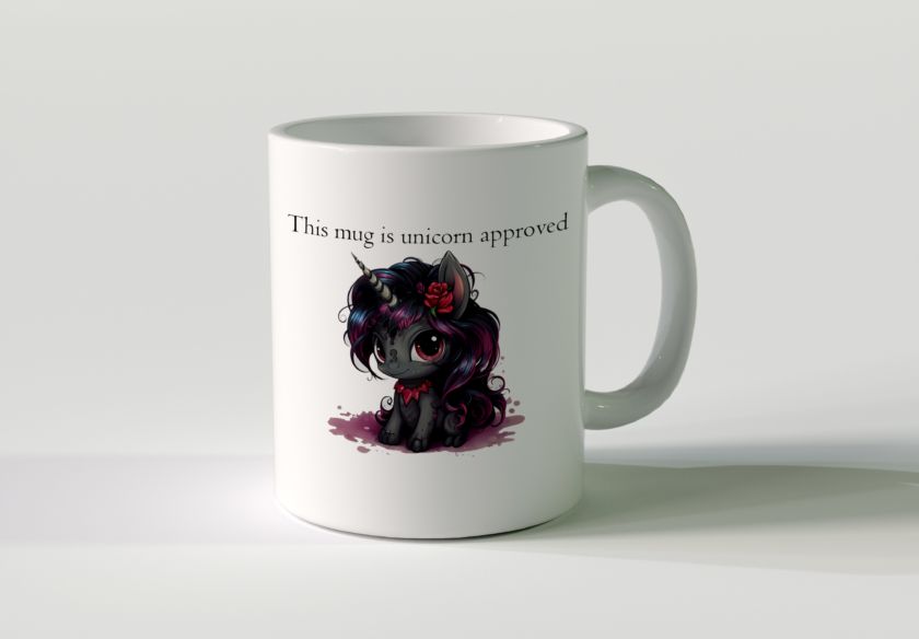 unicorn approved mug