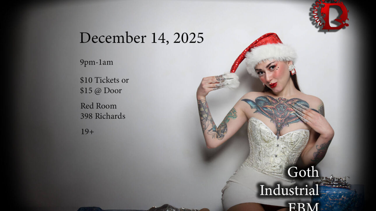 Descent Naughty or Nice poster for event on December 14, 2025 at the Red Room
